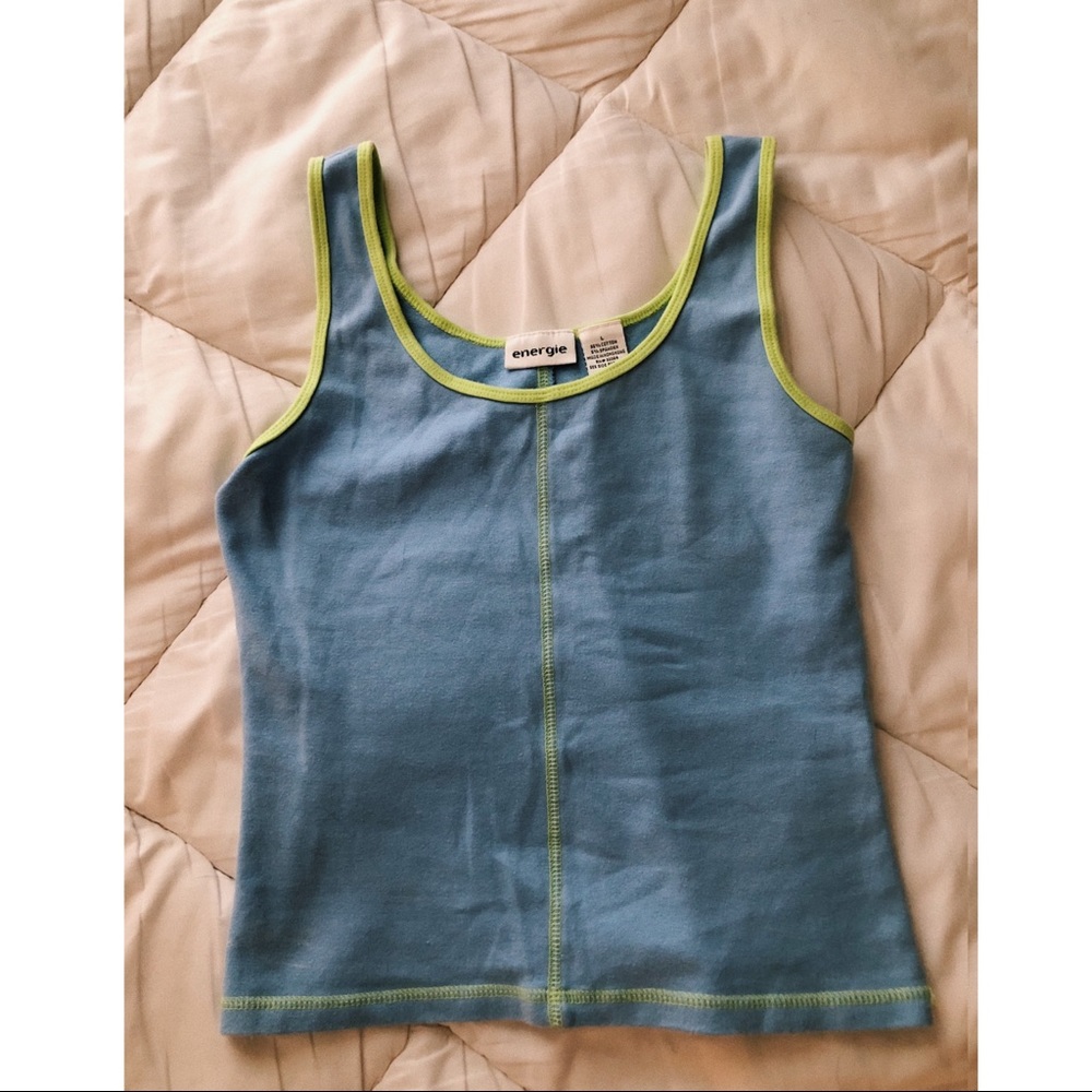 blue tank